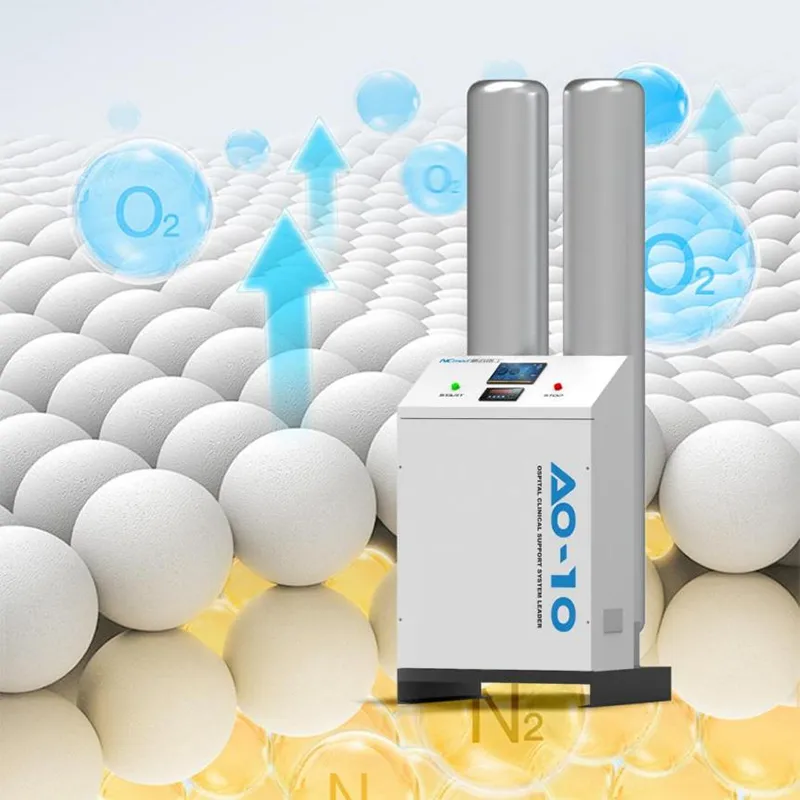АО-10 [10 м³ч] Крупногабаритный медицинский кислородный генератор с молекулярным ситом (8)
