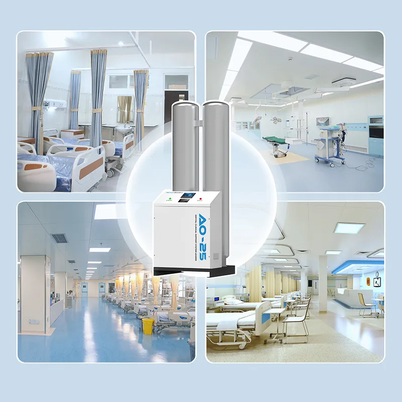 АО-25 [25 м³ч] Крупногабаритный медицинский кислородный генератор с молекулярным ситом (7)