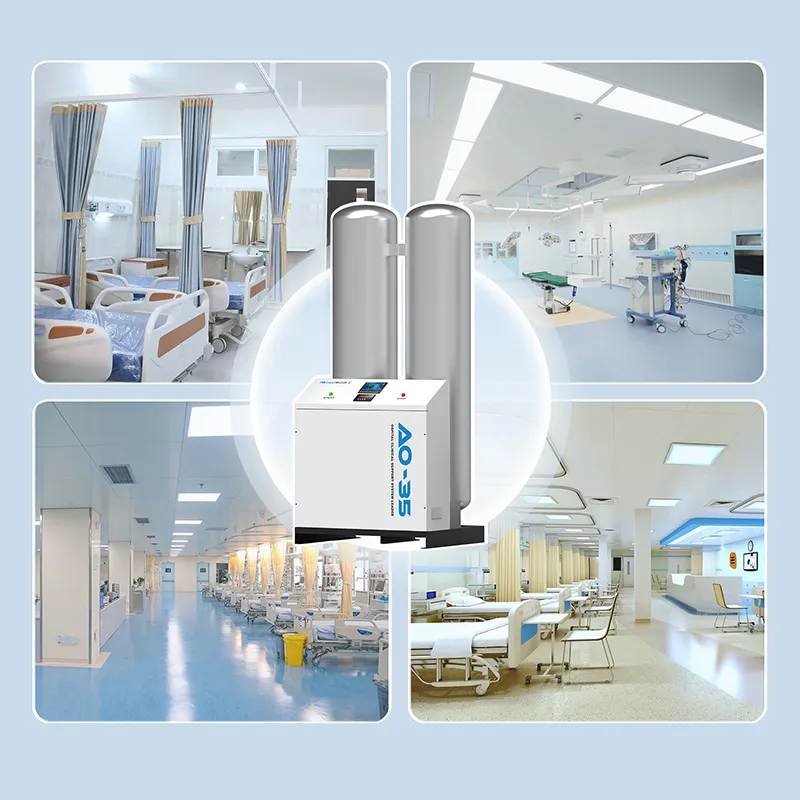 АО-35 [35 м³ч] Крупногабаритный медицинский кислородный генератор с молекулярным ситом (7)