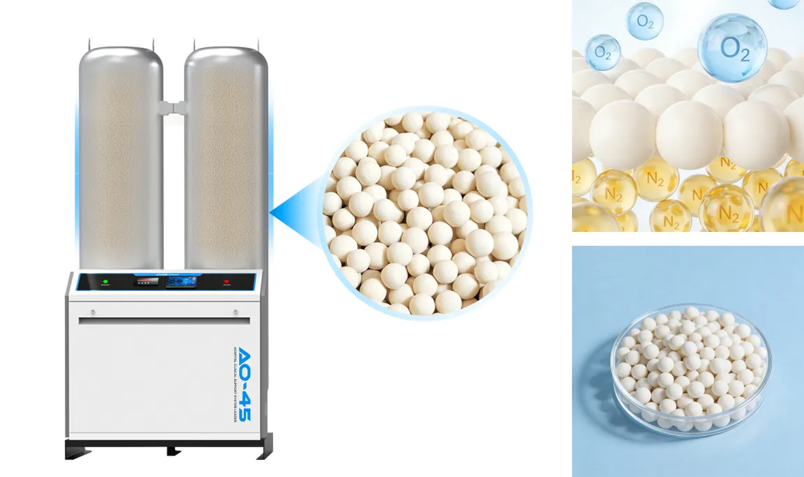 АО-45 [45 м³ч] Крупногабаритный медицинский кислородный генератор с молекулярным ситом (8)